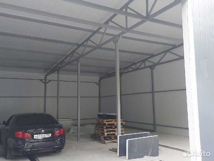 Сэндвич панель стеновая гладкий профиль