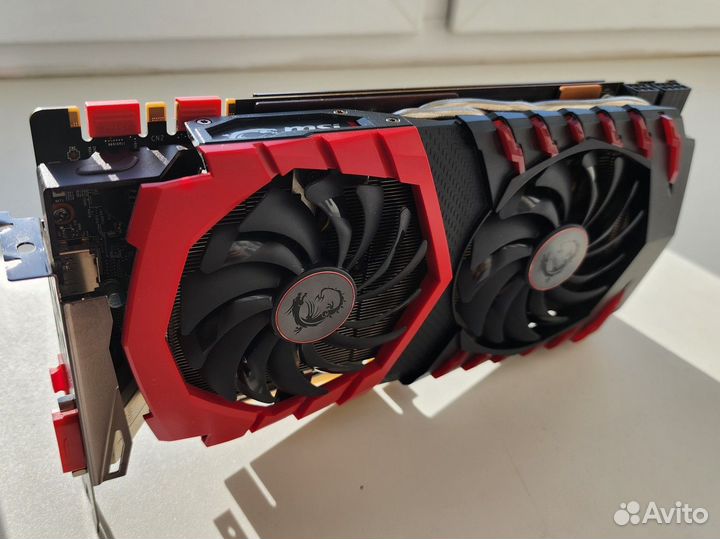 Видеокарта gtx 1070 ti MSI Gaming 8Gb