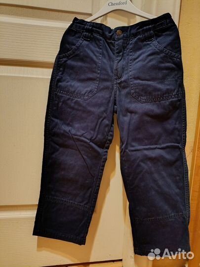 Брюки утепленные для мальчика 122