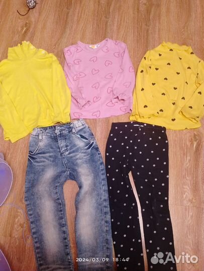 Вещи пакетом для девочки