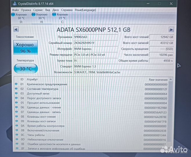 Ssd m2 nvme 512gb xpg adata