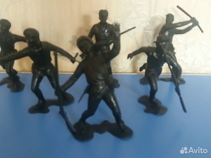 Бойскауты,СССР,1980-е годыПластиковые солдатики