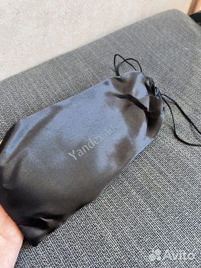 Маска для сна Яндекс черная мерч 3D