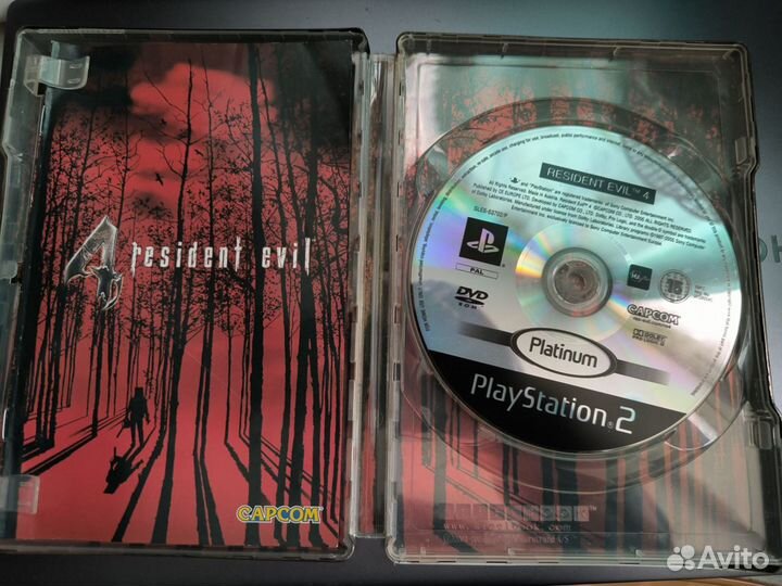 Игра на playstation 2 Resident Evil 4