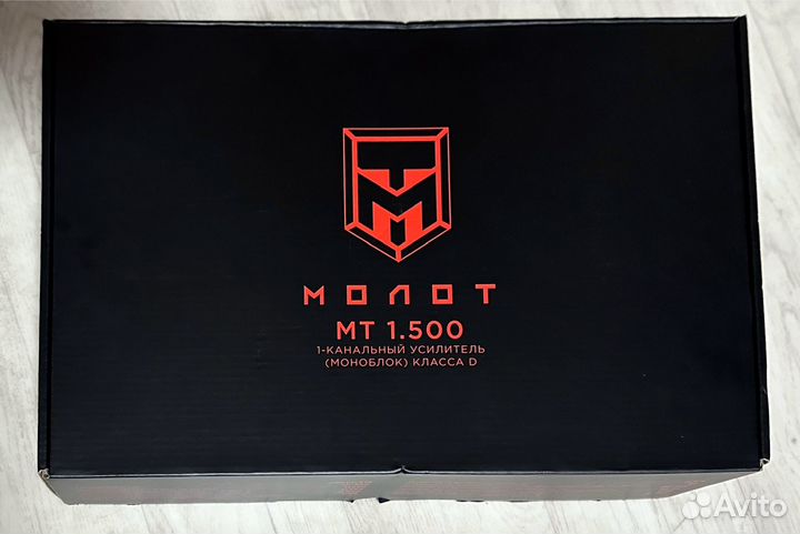 Новый усилитель моноблок Урал Молот MT 1.500
