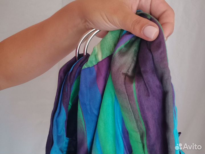 Слинг на кольцах.Переноска новорожд.для кормления