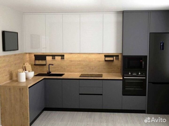 Кухонный гарнитур любой сложности под ключ