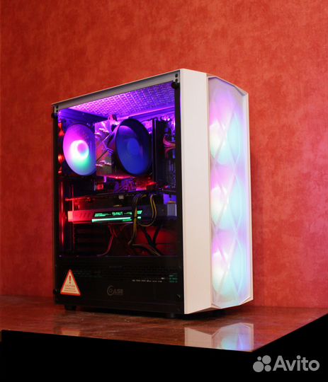 Игровой пк Ryzen 5 5500/RTX3060 12/16Gb/SSD240/RGB