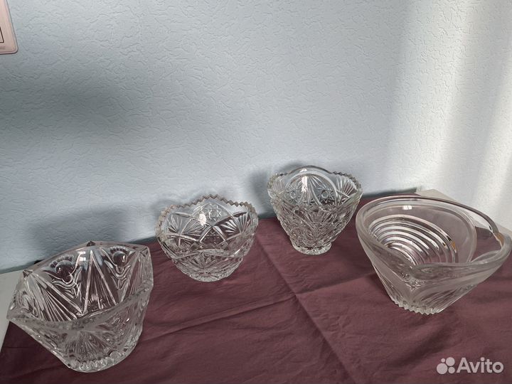 Хрустальная посуда СССР