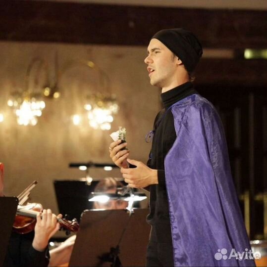 Вокалист на праздник, оперный певец. Рок. Караоке