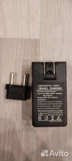 Зарядное travel charger video digital camera