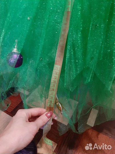 Новогодний костюм елочка 122-128