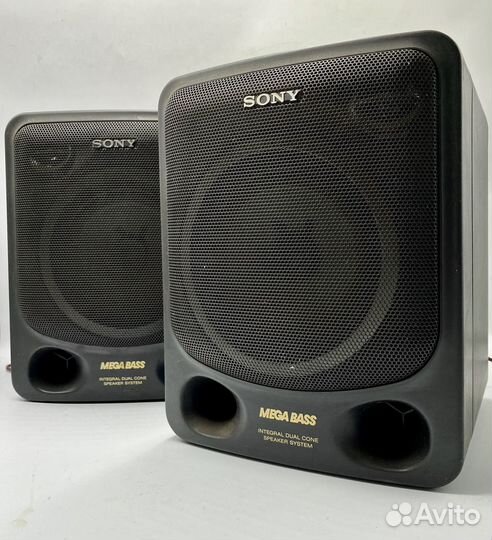 Музыкальные колонки Sony Mega Bass