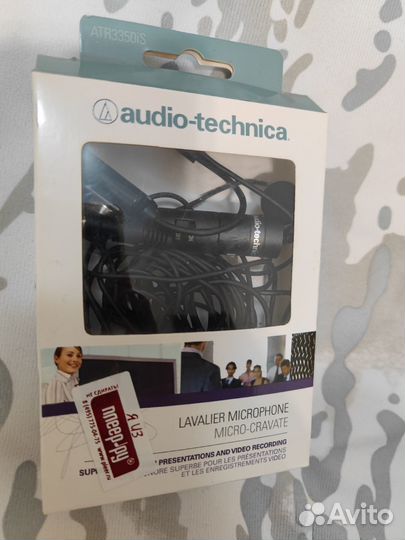 Петличный микрофон audio-technica atr3350 is