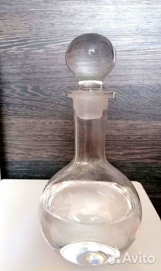 Стеклянный графин для водки 0,5