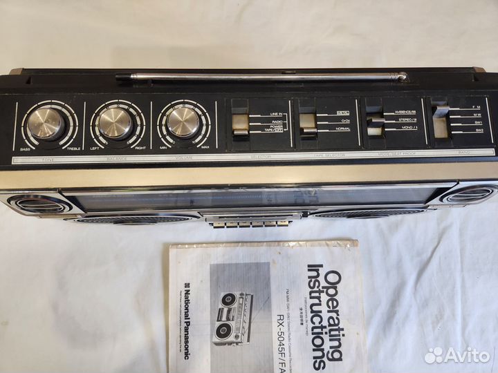 Магнитофон National Panasonic rx 5045f