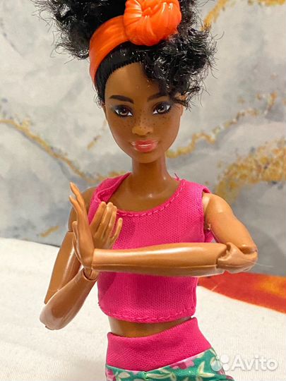Кукла Barbie мулатка гибрид на теле мтм