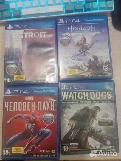 Игры для приставок ps4