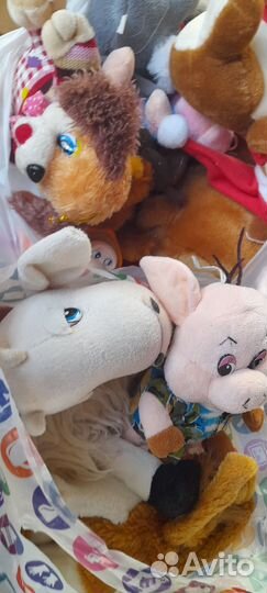 Мягкие игрушки пакетом бесплатно