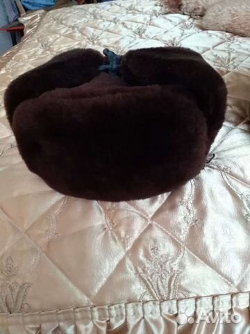 Шапка ушанка мужская