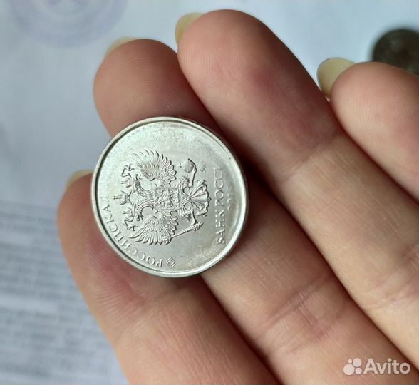 2 рубля 2016г брак