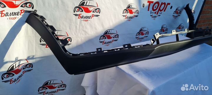 Юбка переднего бампера Kia Sportage 2010-2015