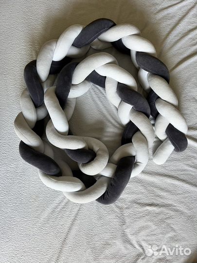 Бортик косичка