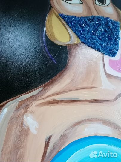 Картина Жасмин / Дисней / Мультперсонаж / Поп-арт