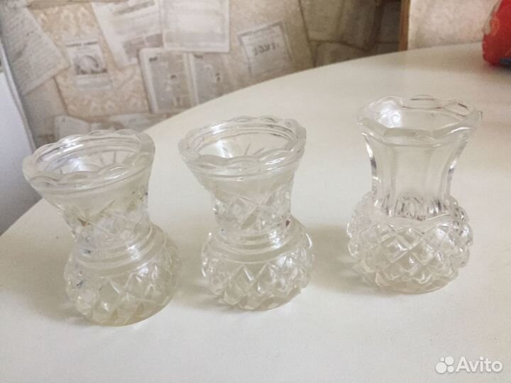 Вазочка хрустальная