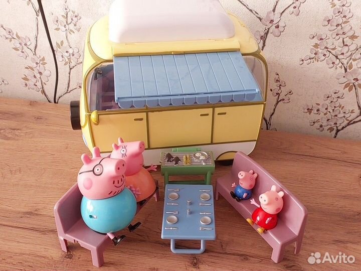 Кемпинг Пеппы/семейный фургон свинки Пеппы