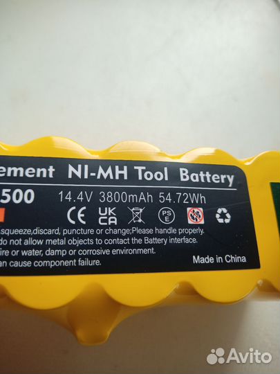 Аккумулятор батарея для irobot