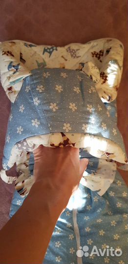 Детский конверт на выписку зимний