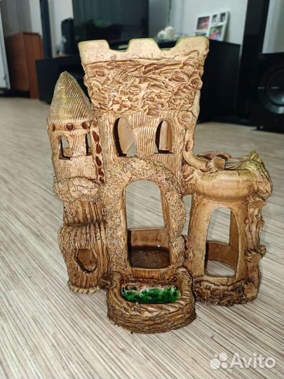 Декор для аквариума замок