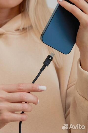 Кабель Accesstyle AC50-T100 USB Type-C Black