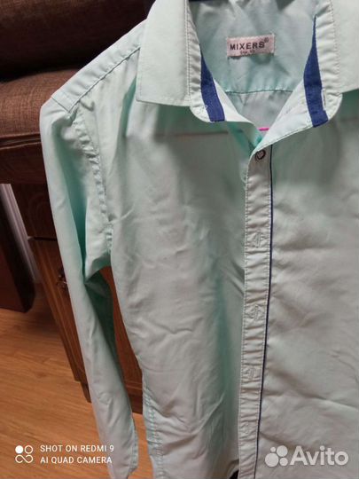 Рубашка школьная для мальчиков 10-11 лет