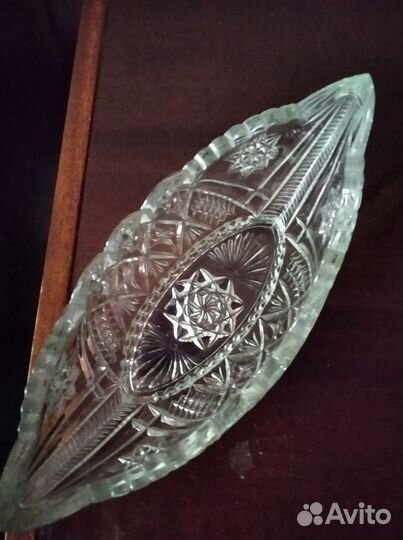 Хрустальная ваза