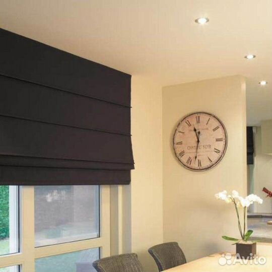 Римские шторы Янтарный