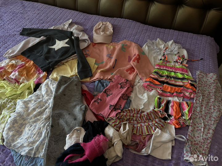 Пакет вещей на девочку 2-4года