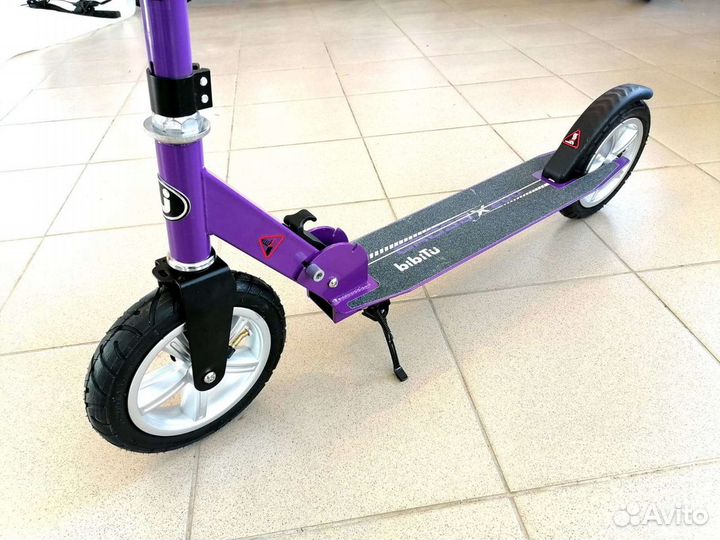 Самокат/ надувные колеса