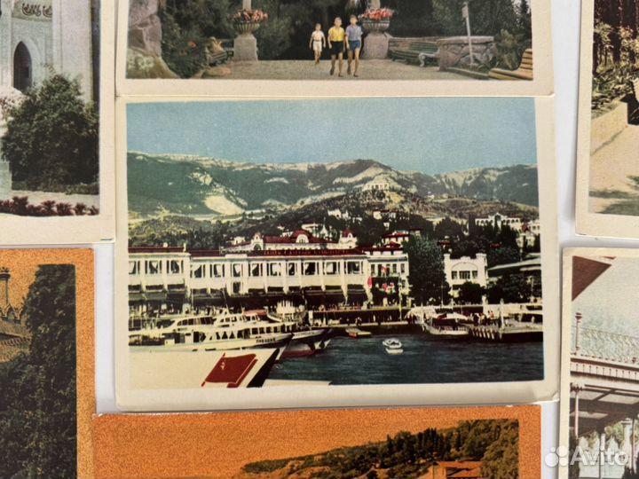 Открытки старые советские Крым