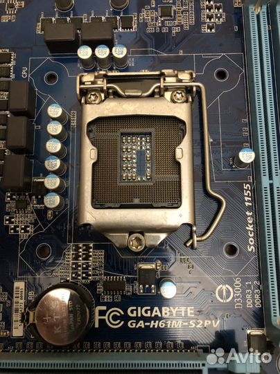 Материнская плата gigabyte ga-h61m-s2pv