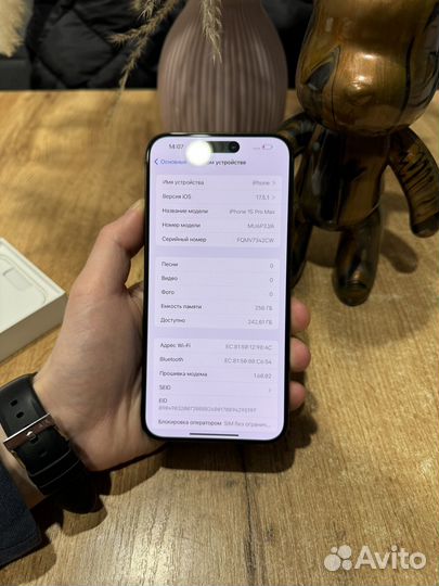 iPhone 15 Pro Max, 256 ГБ