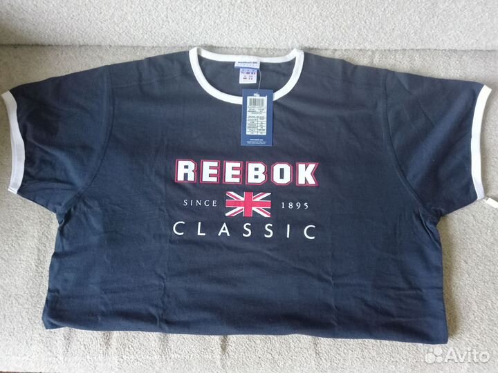 Футболка мужская reebok % оригинал