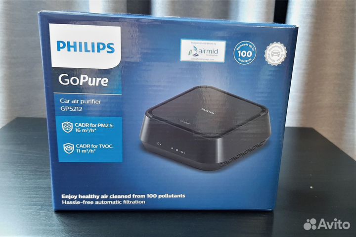 Автомоб. очиститель воздуха Philips GoPure 5212