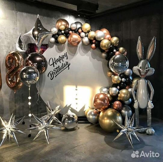 Оформление шарами любых мероприятий