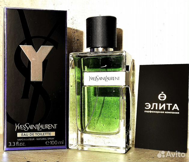 Yves Saint Laurent Y мужская парфюмерная вода