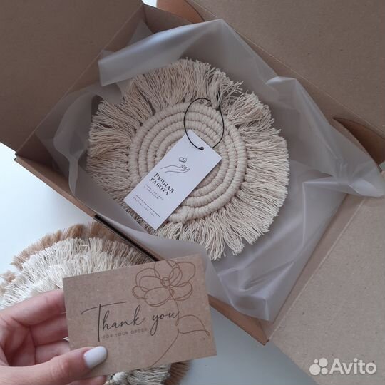 Салфетка macrame