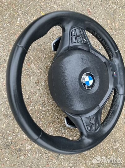 Руль бмв ф25 м пакет с лепестками