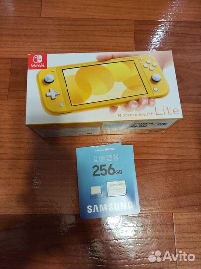 Новый прошитый Nintendo Switch Lite 256 гб