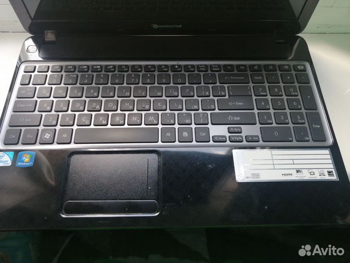 Ноутбук packard Bell